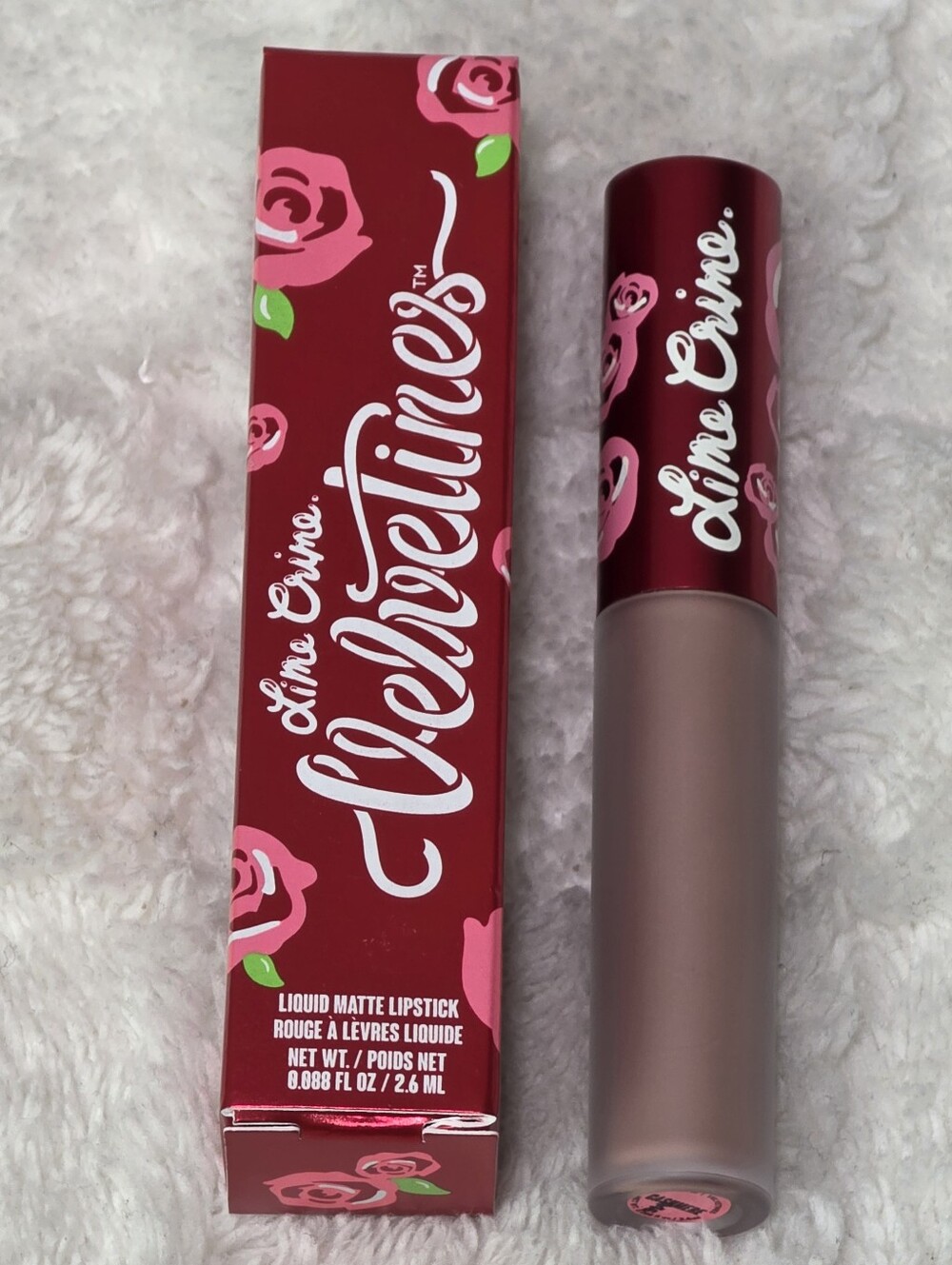 Lime Crime Velvetines Liquid Matte Lipstick Cashmere (Discontinued/Rare) BNIB